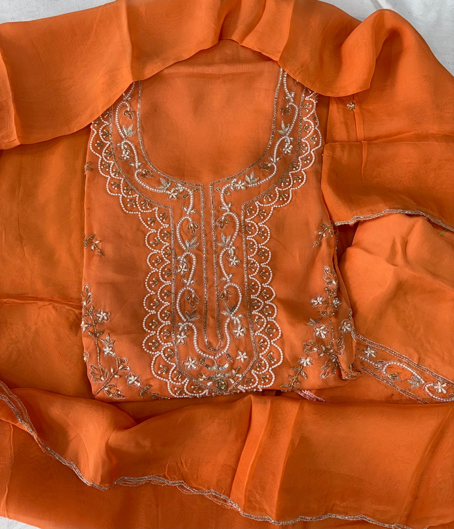 Twill peach
