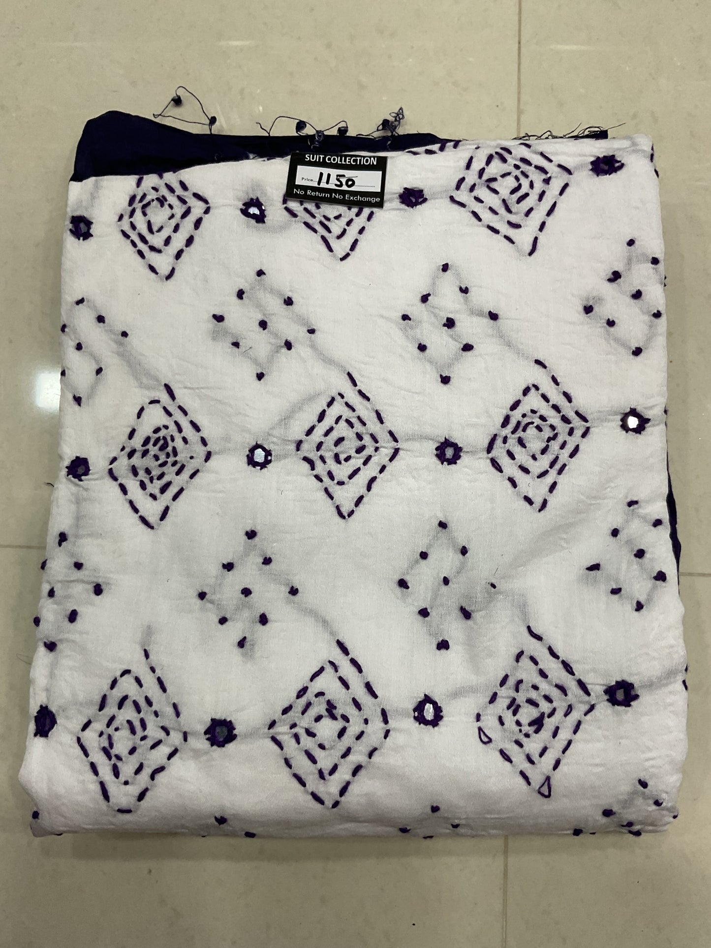 Cotton bindi suit