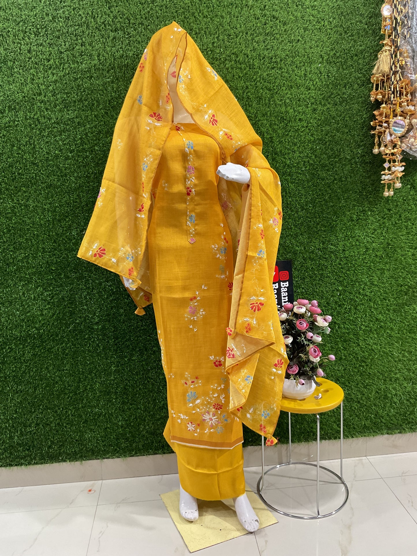 Yellow Lilan suit