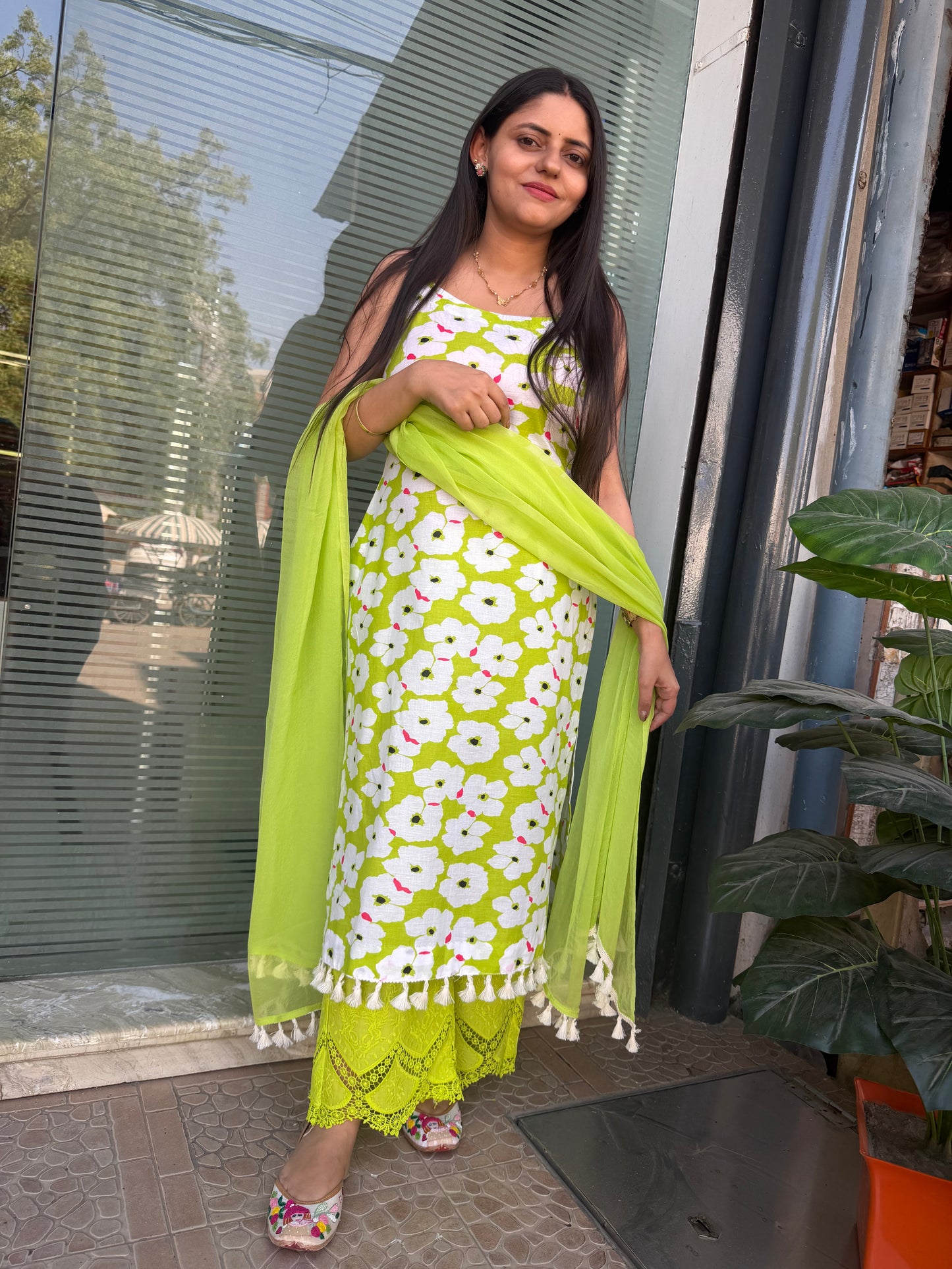 Flowers cotton 💚
