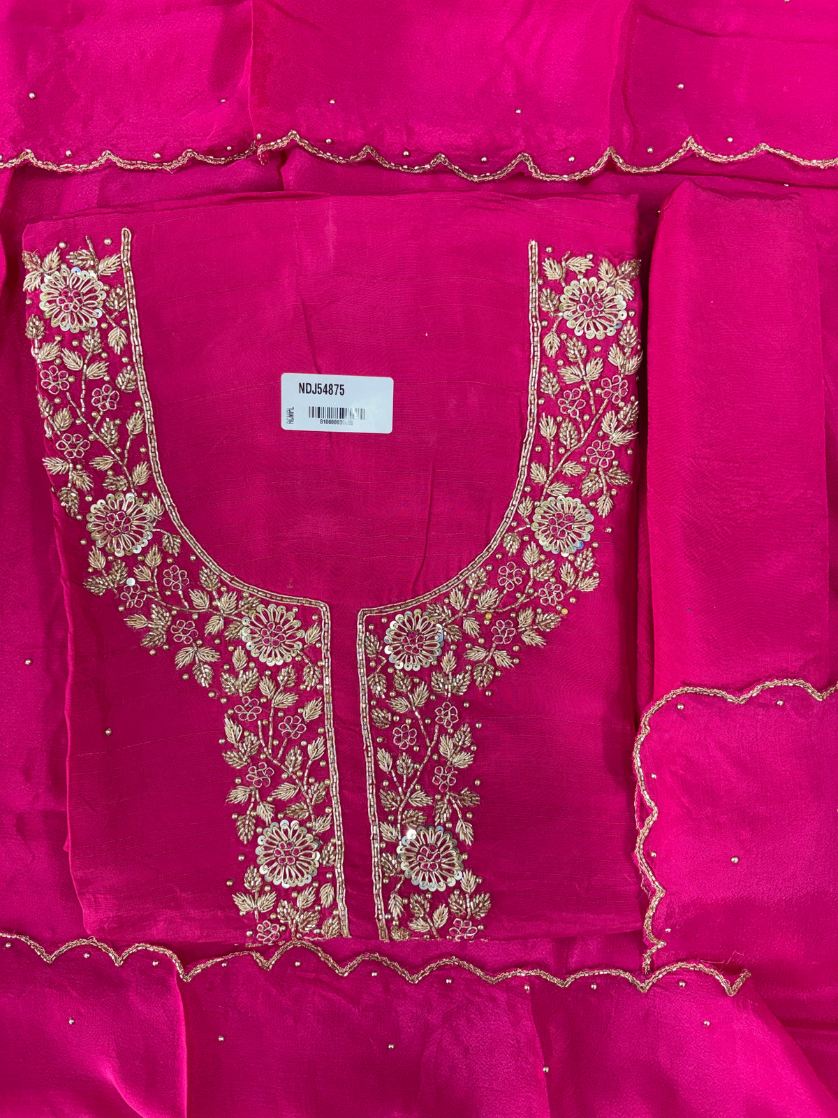 Raw silk