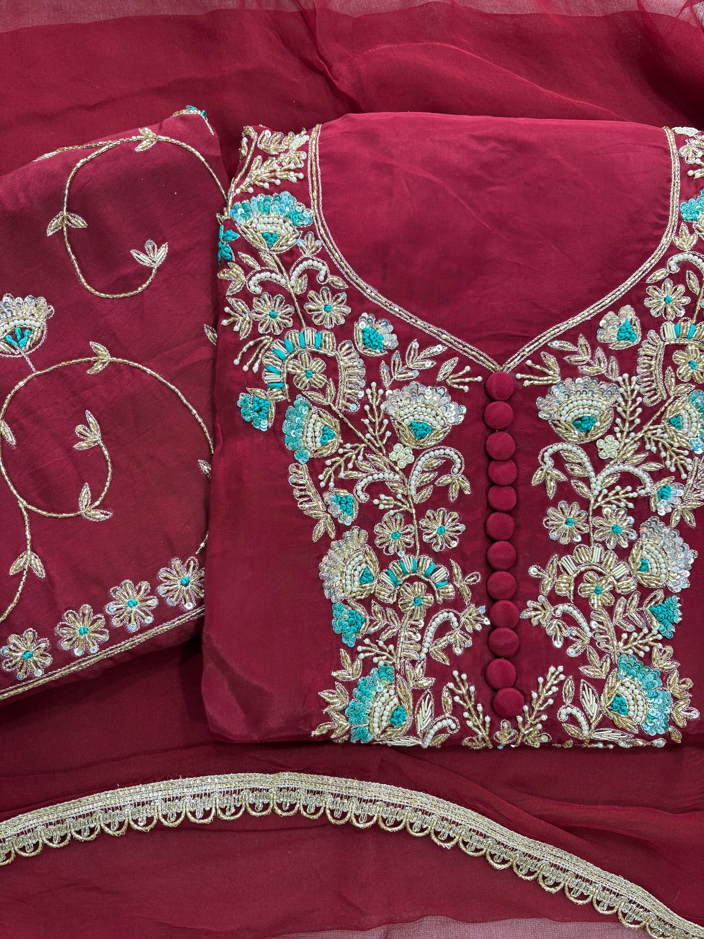 Kajal handwork