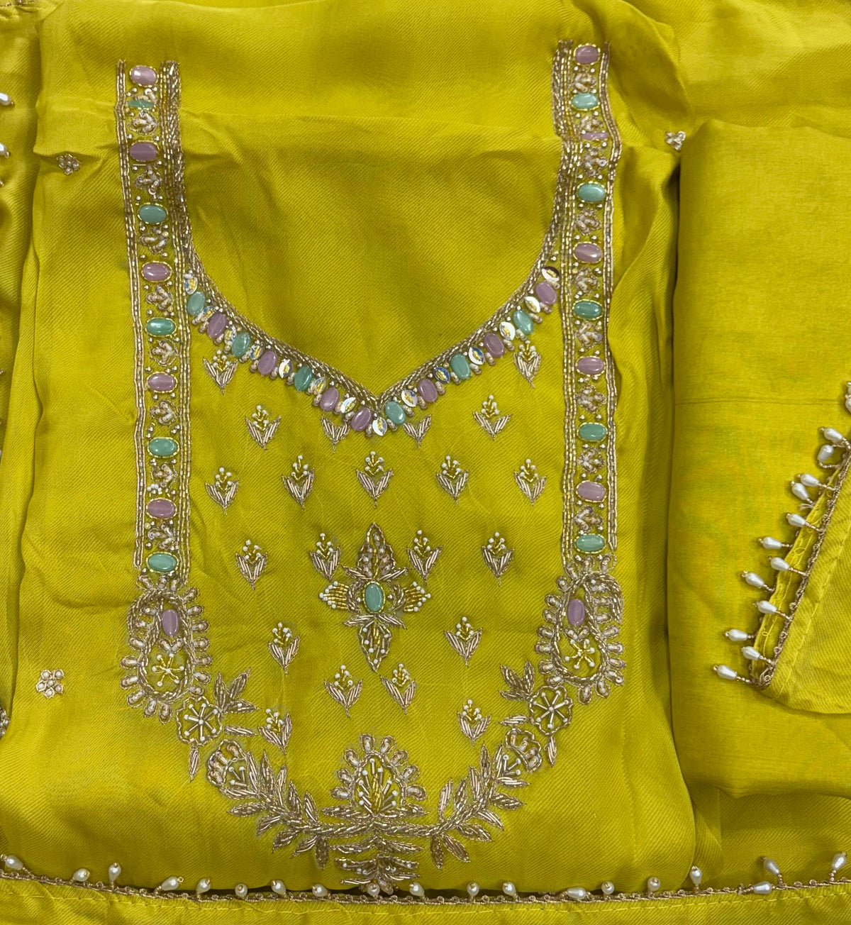 Girlish wear yellow