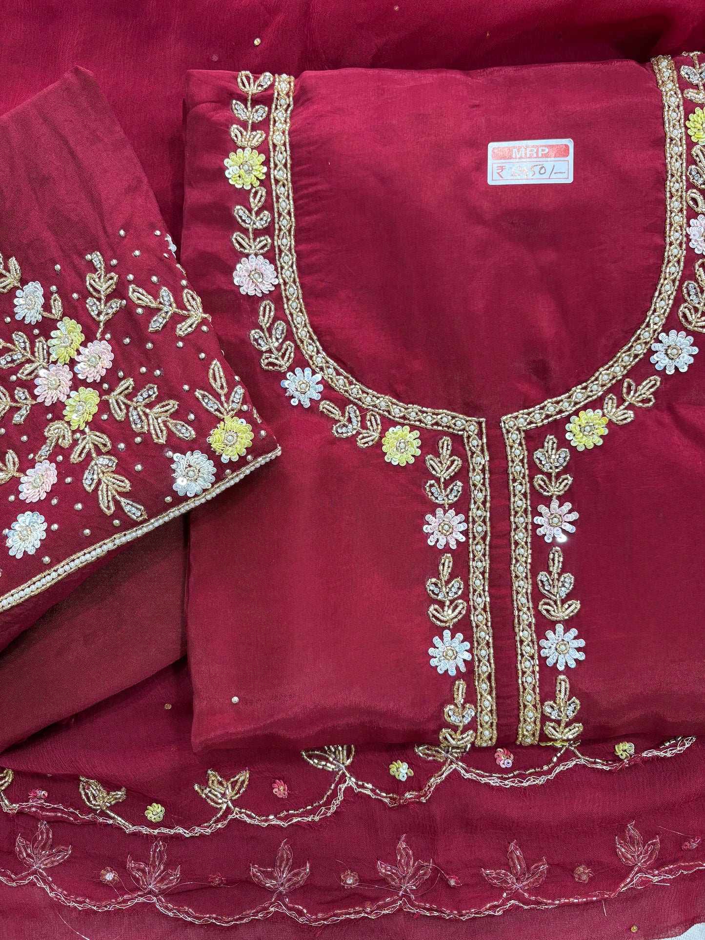 Kajal handwork