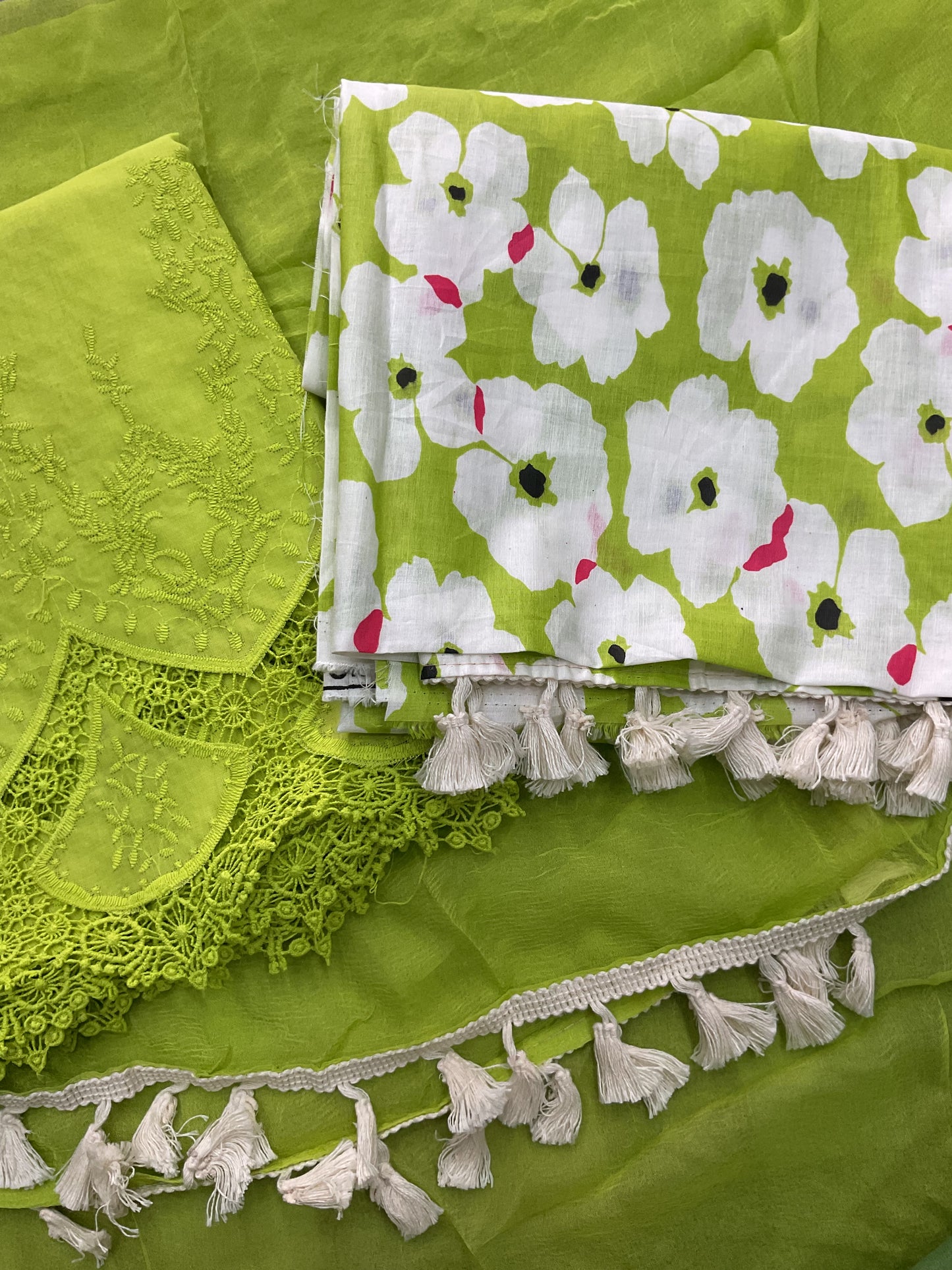 Flowers cotton 💚