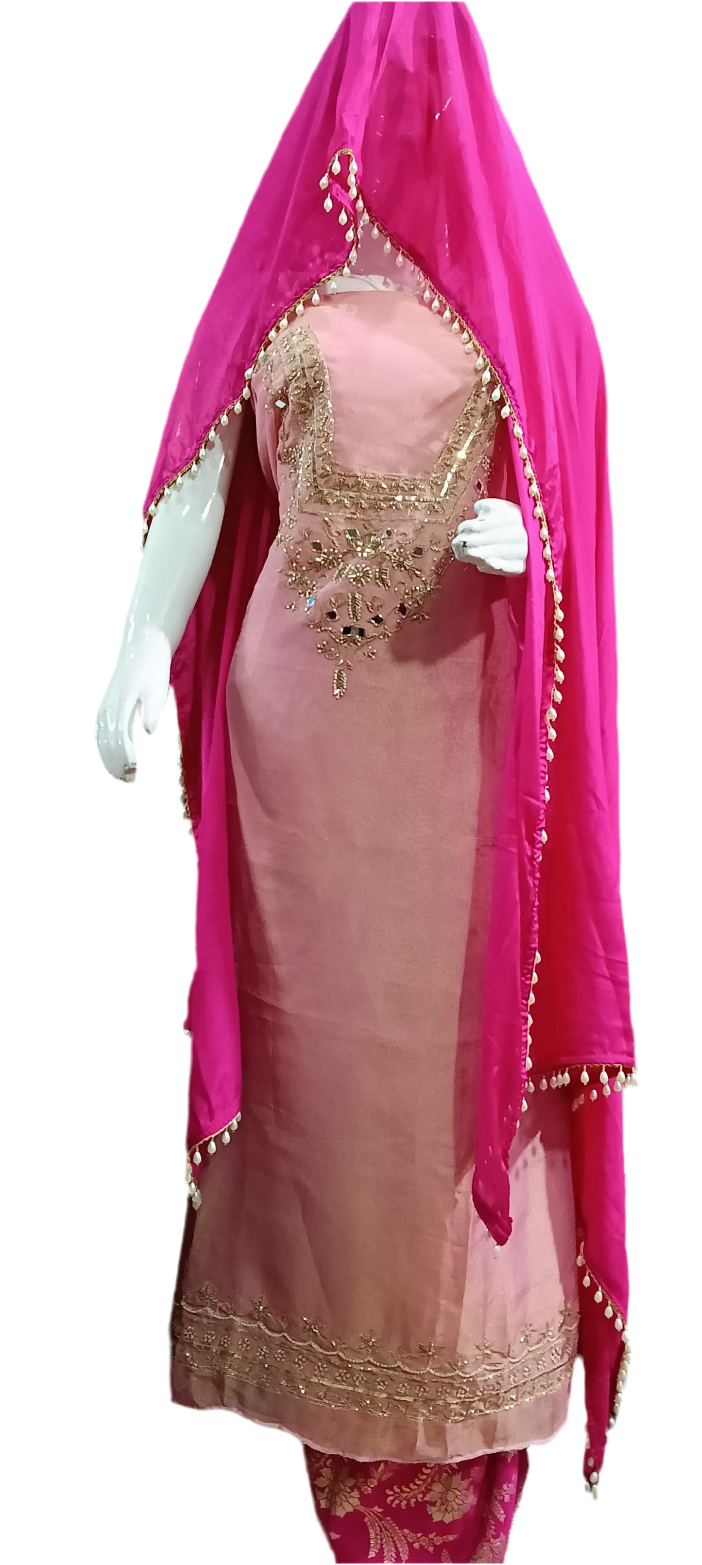 Shimar Baby pink color suit