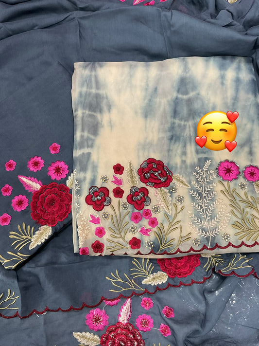 Twill organza