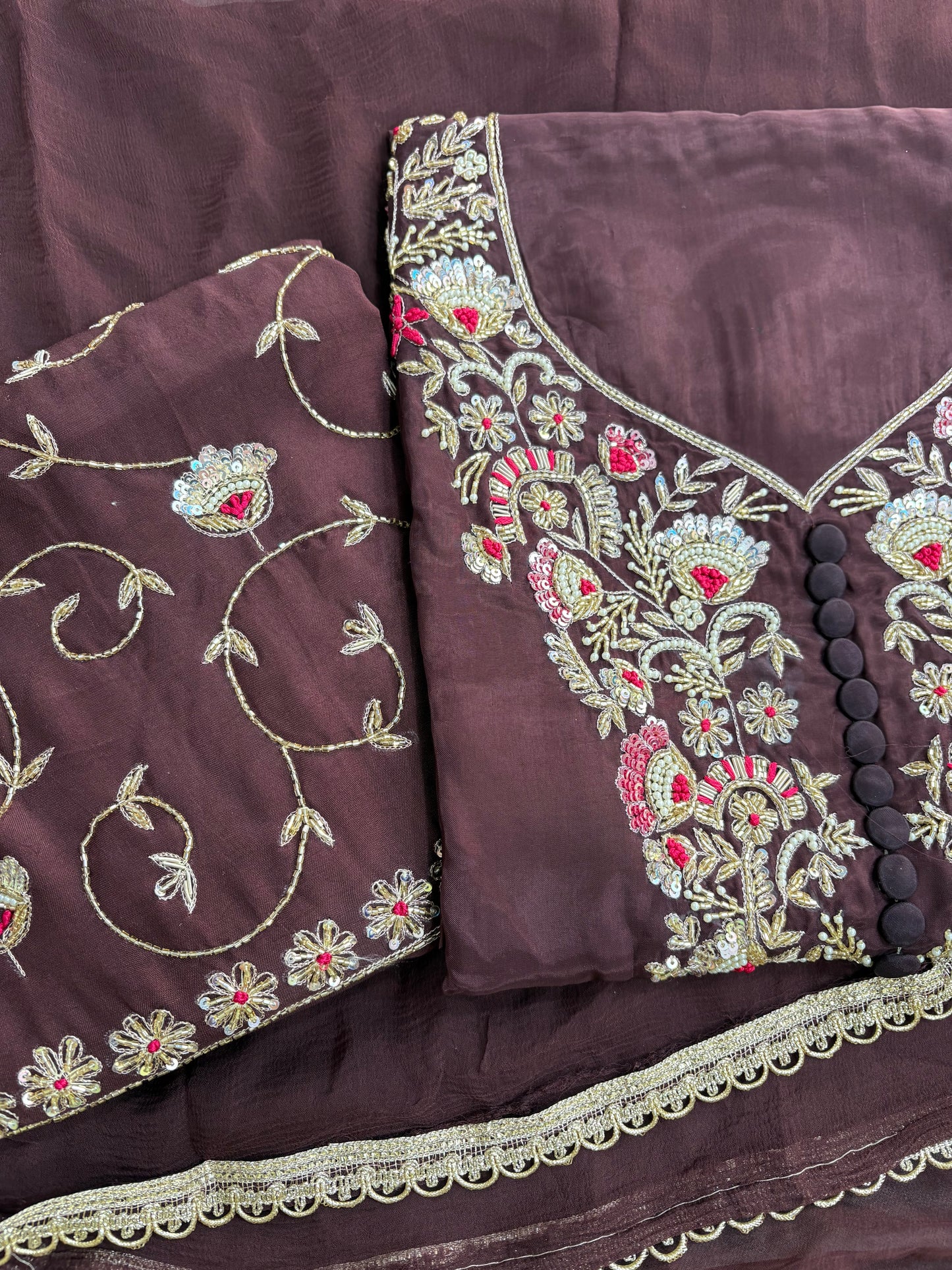 Kajal handwork