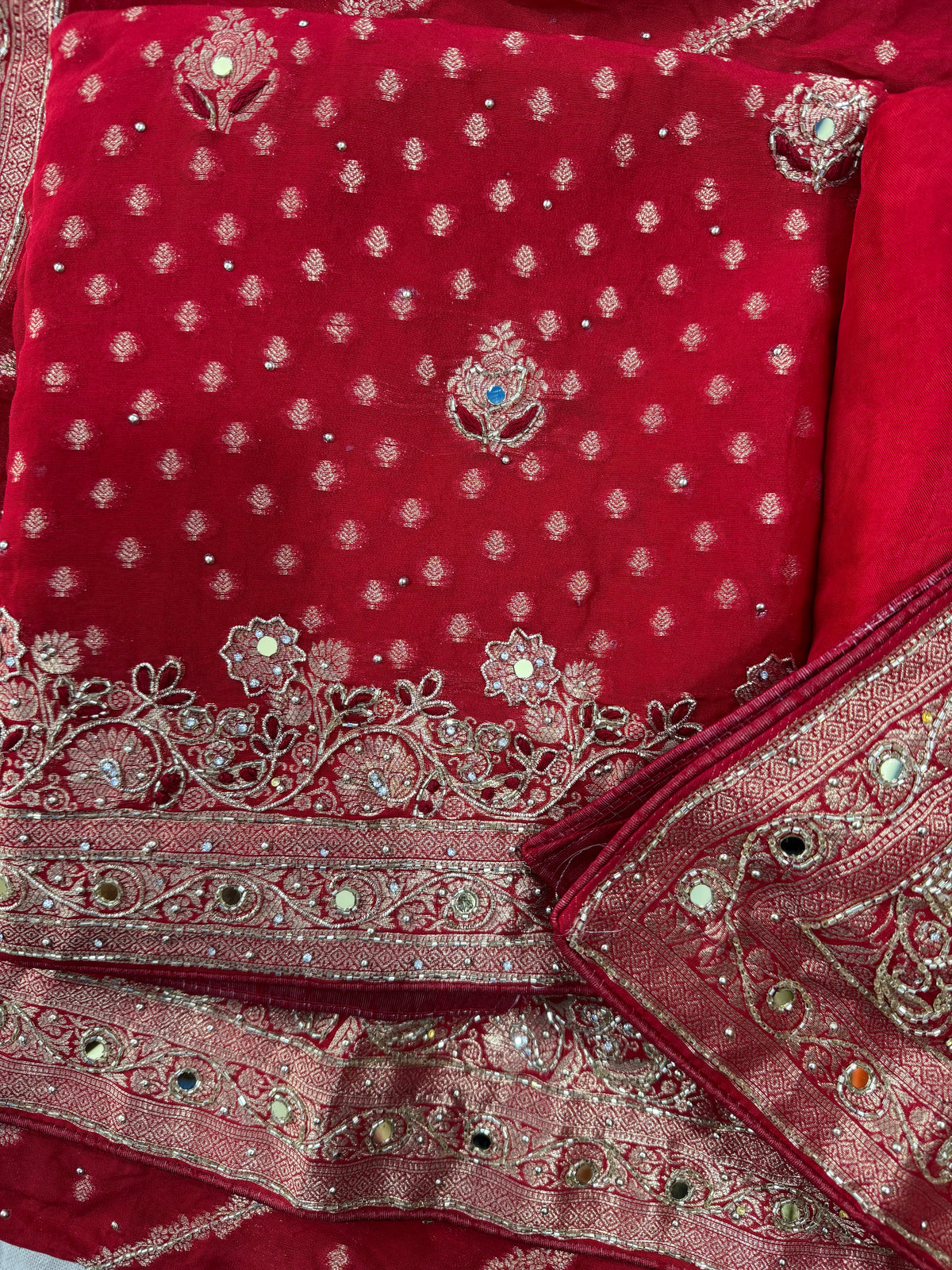 Khadi georgette
