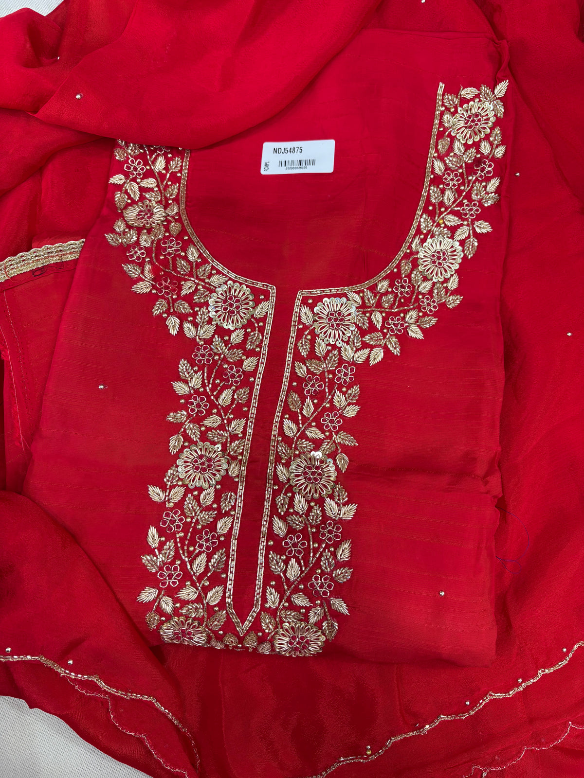 Raw silk