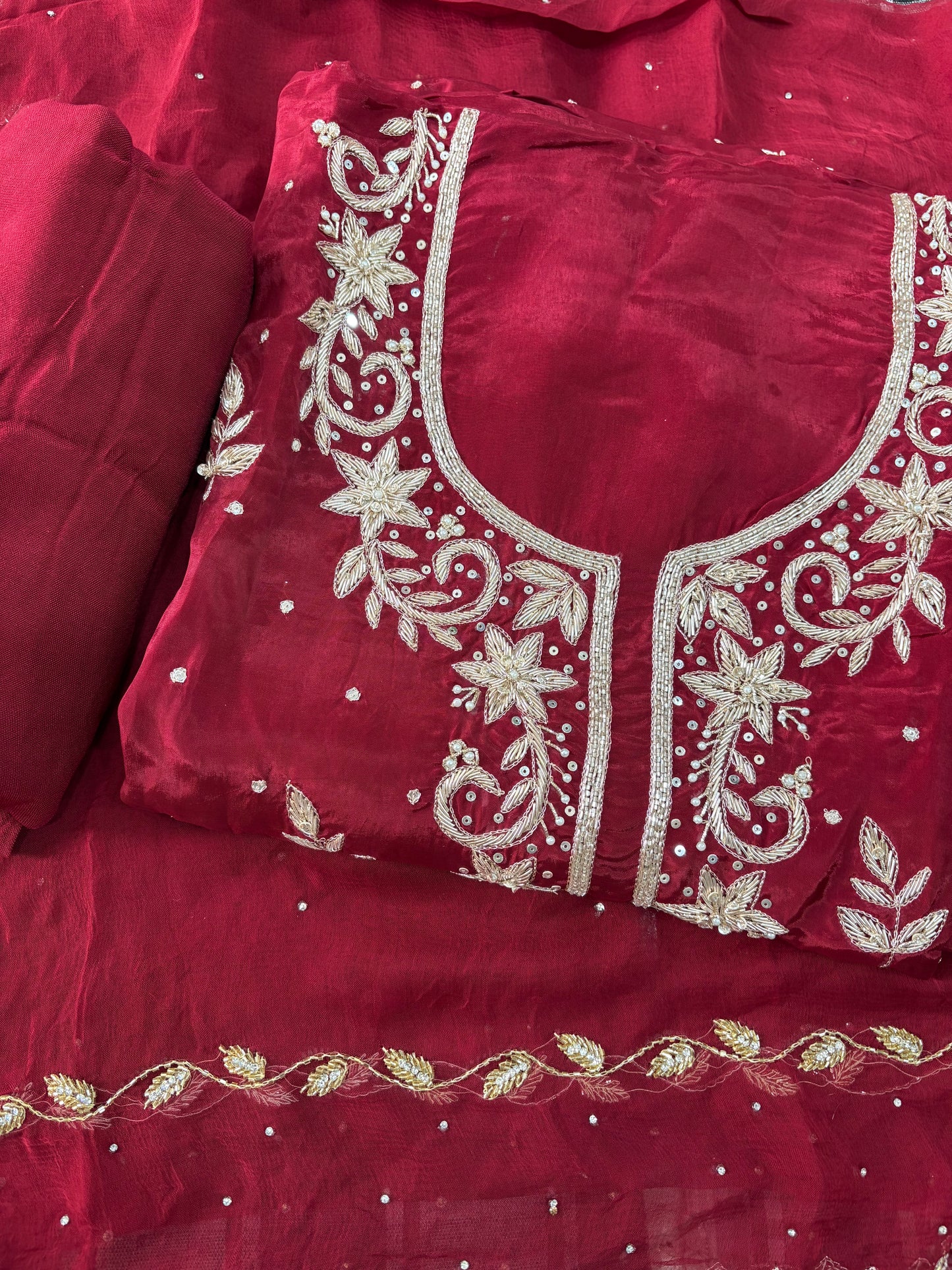 Dabka handwork