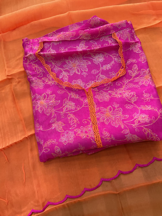 Twill organza