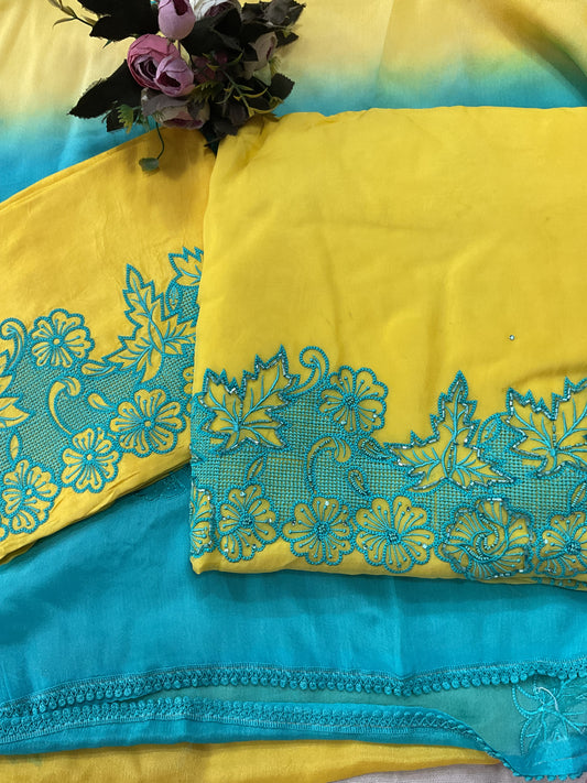 Yellow thread ￼