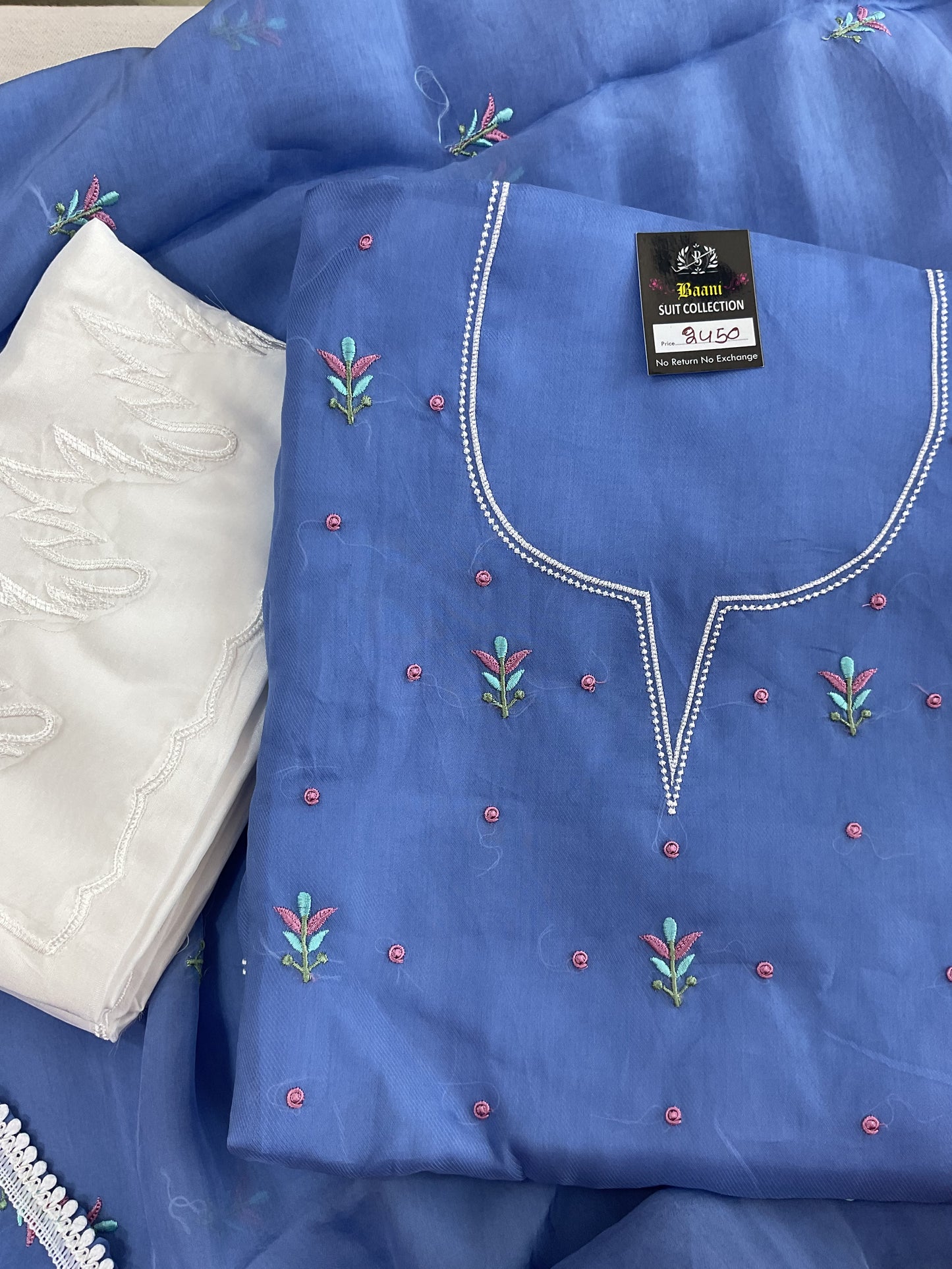 Twill blue