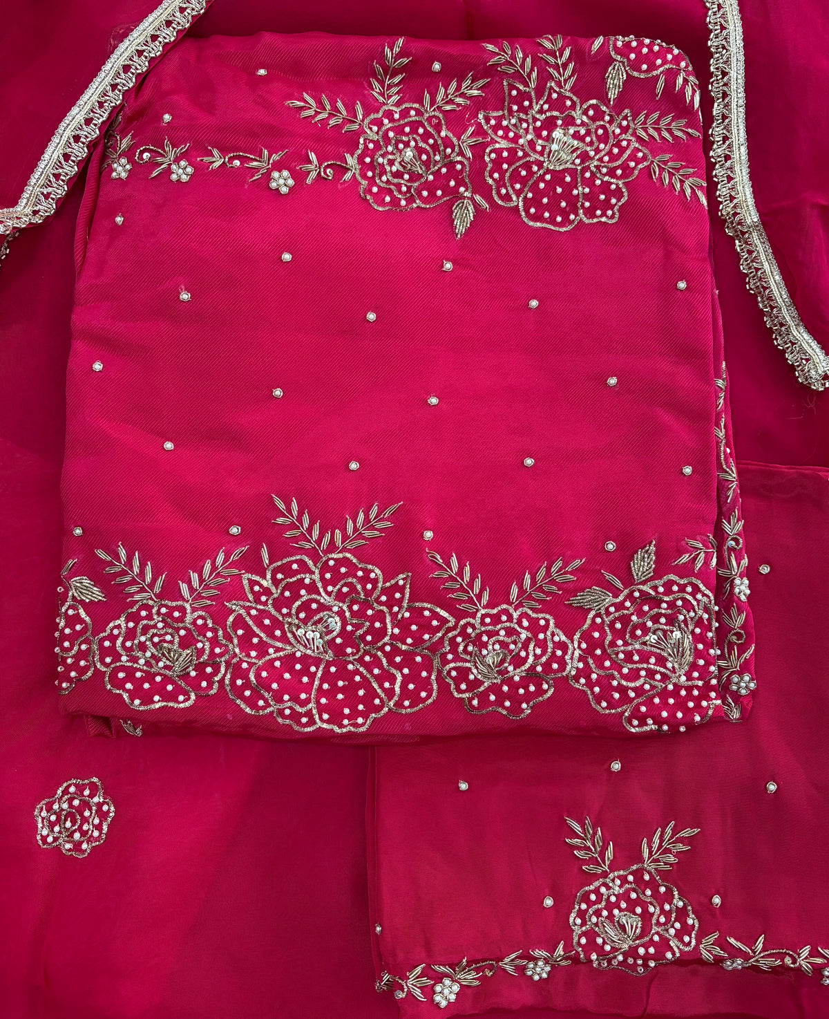 Antique rose twill