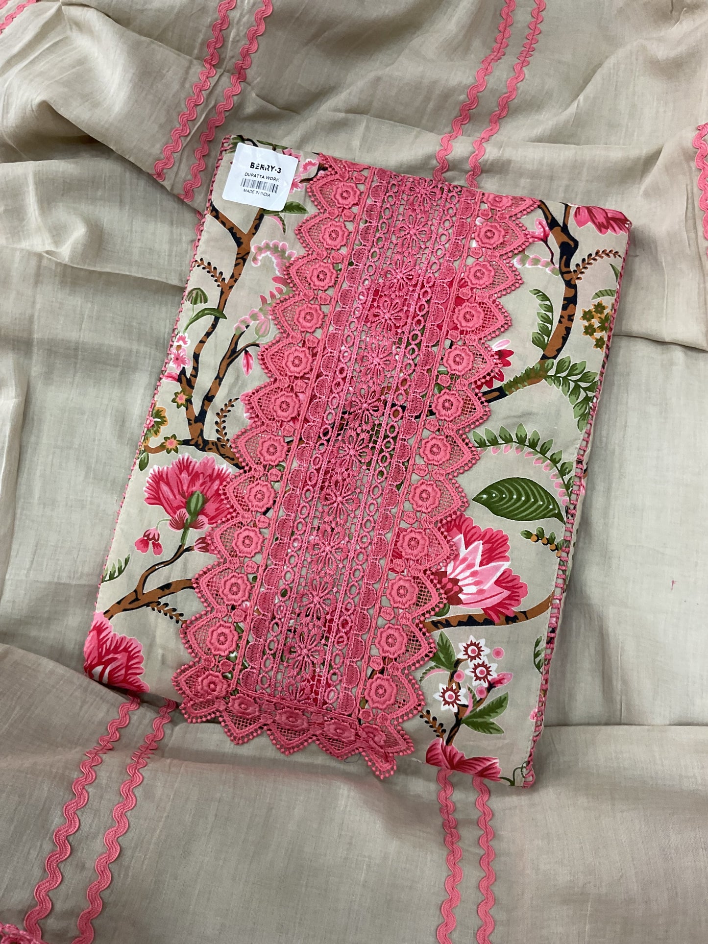 Lace cotton