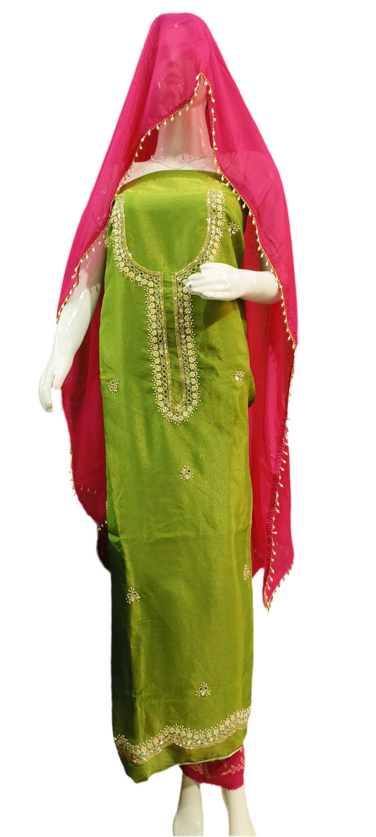 Shimar suit banarsi salwar