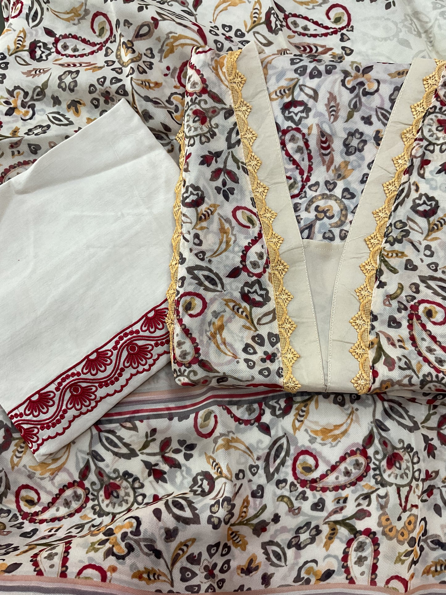 Twill organza