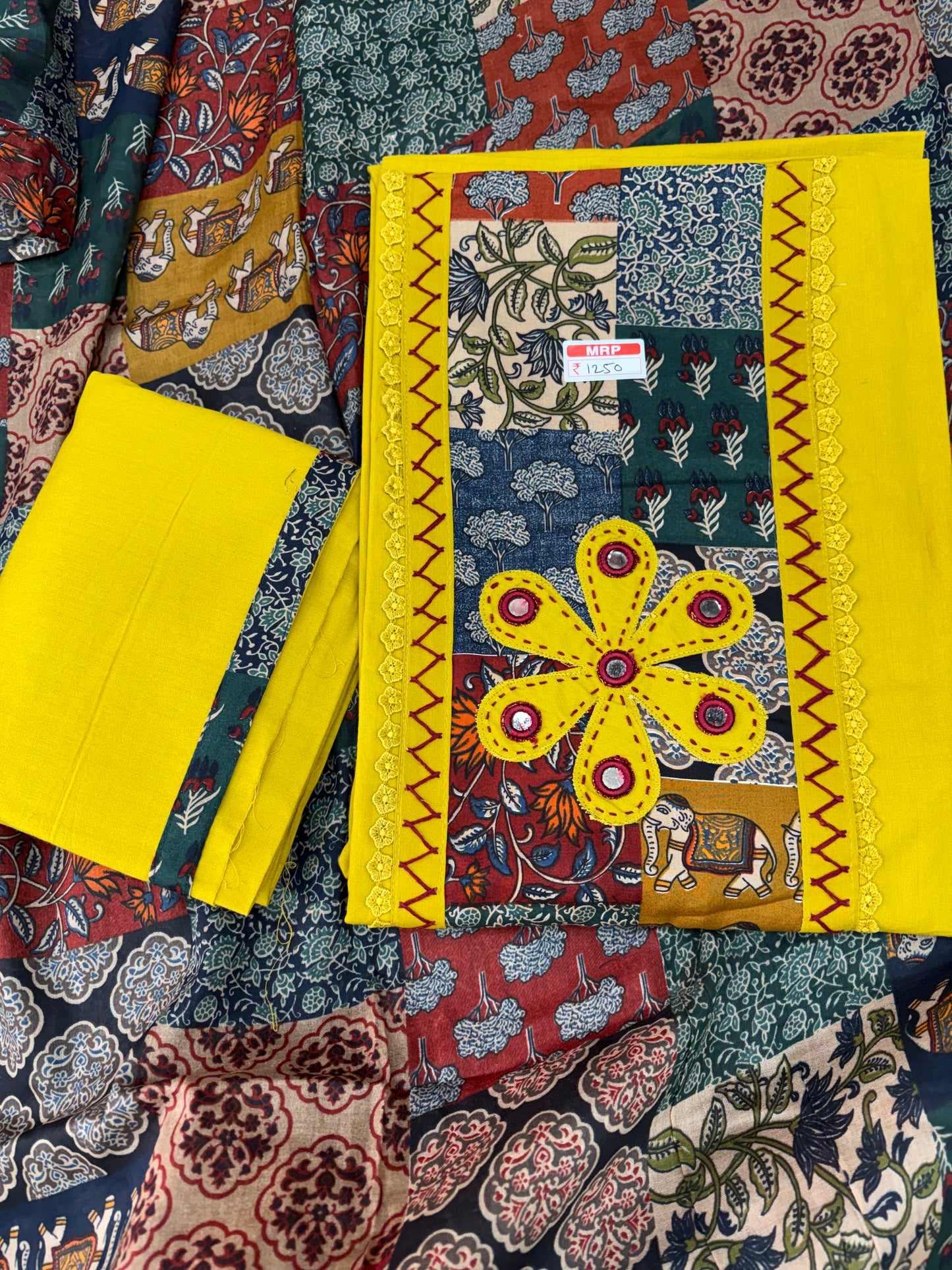 Ajrakh Dupatta ￼