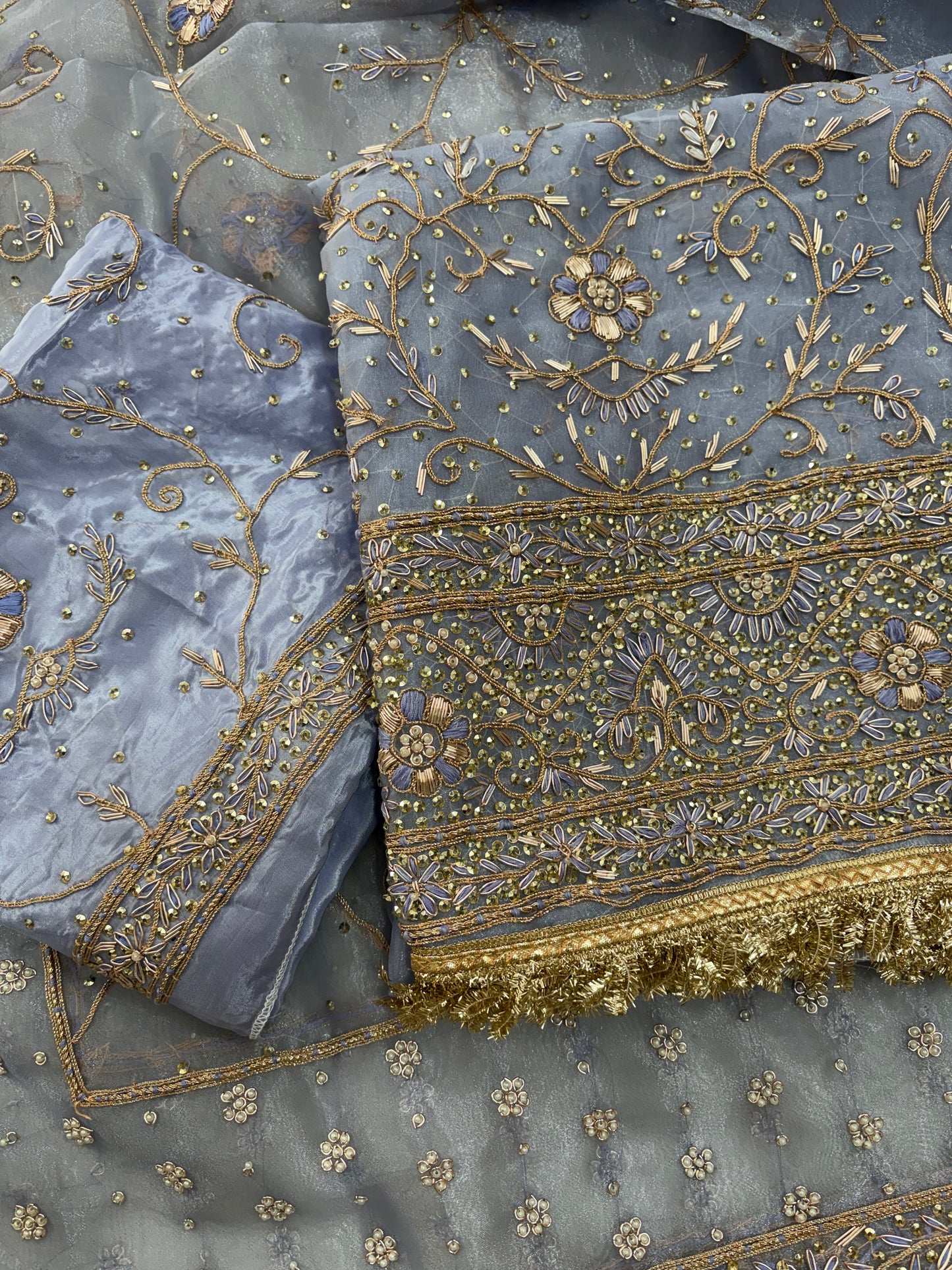 Farrukhabad suit ￼￼