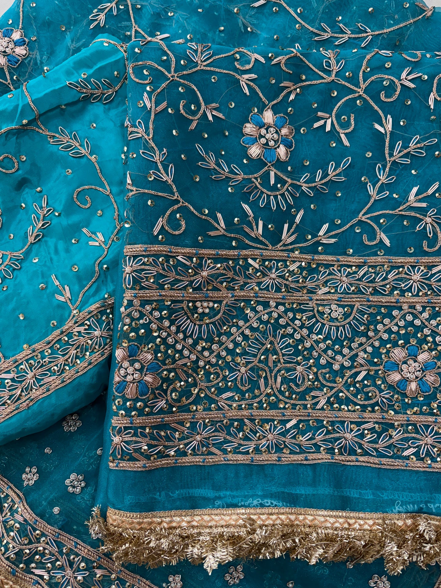 Farrukhabad suit ￼￼