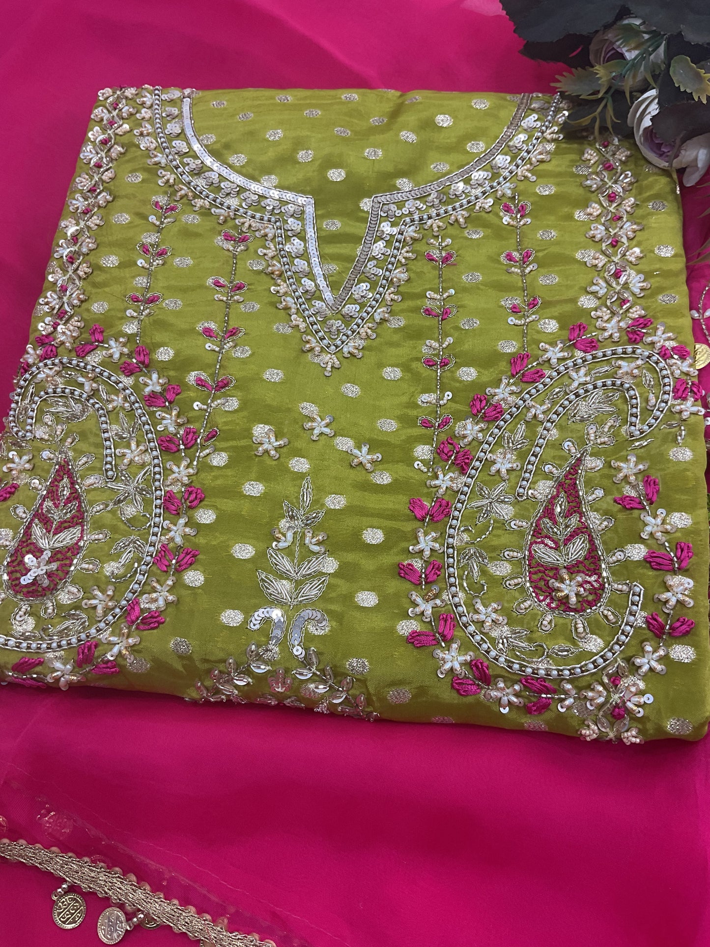 💚Glass organza 🩷