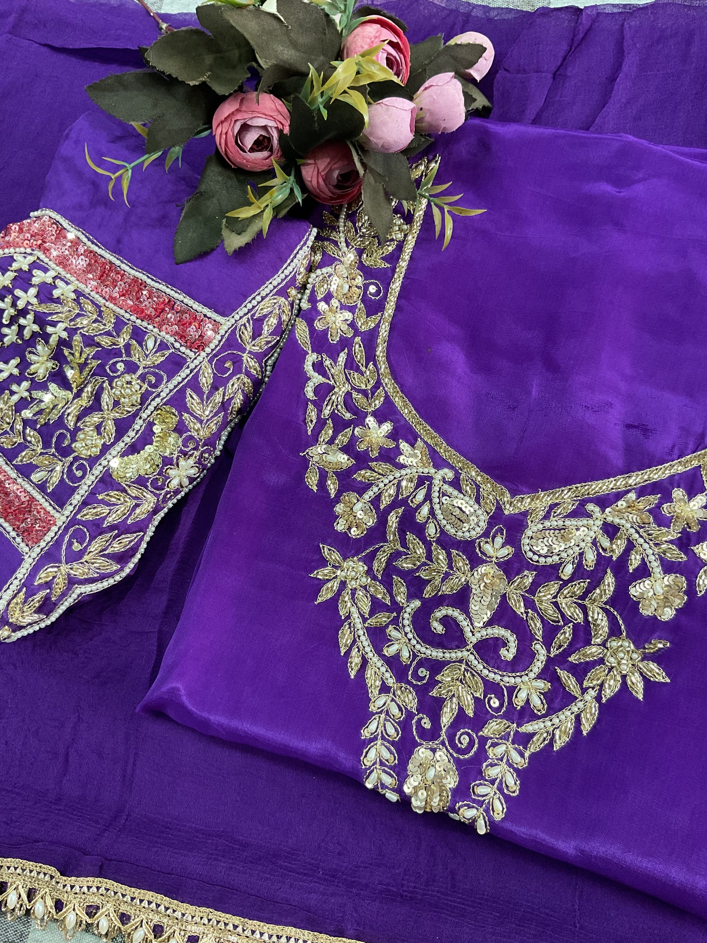 💜Glass organza 💜