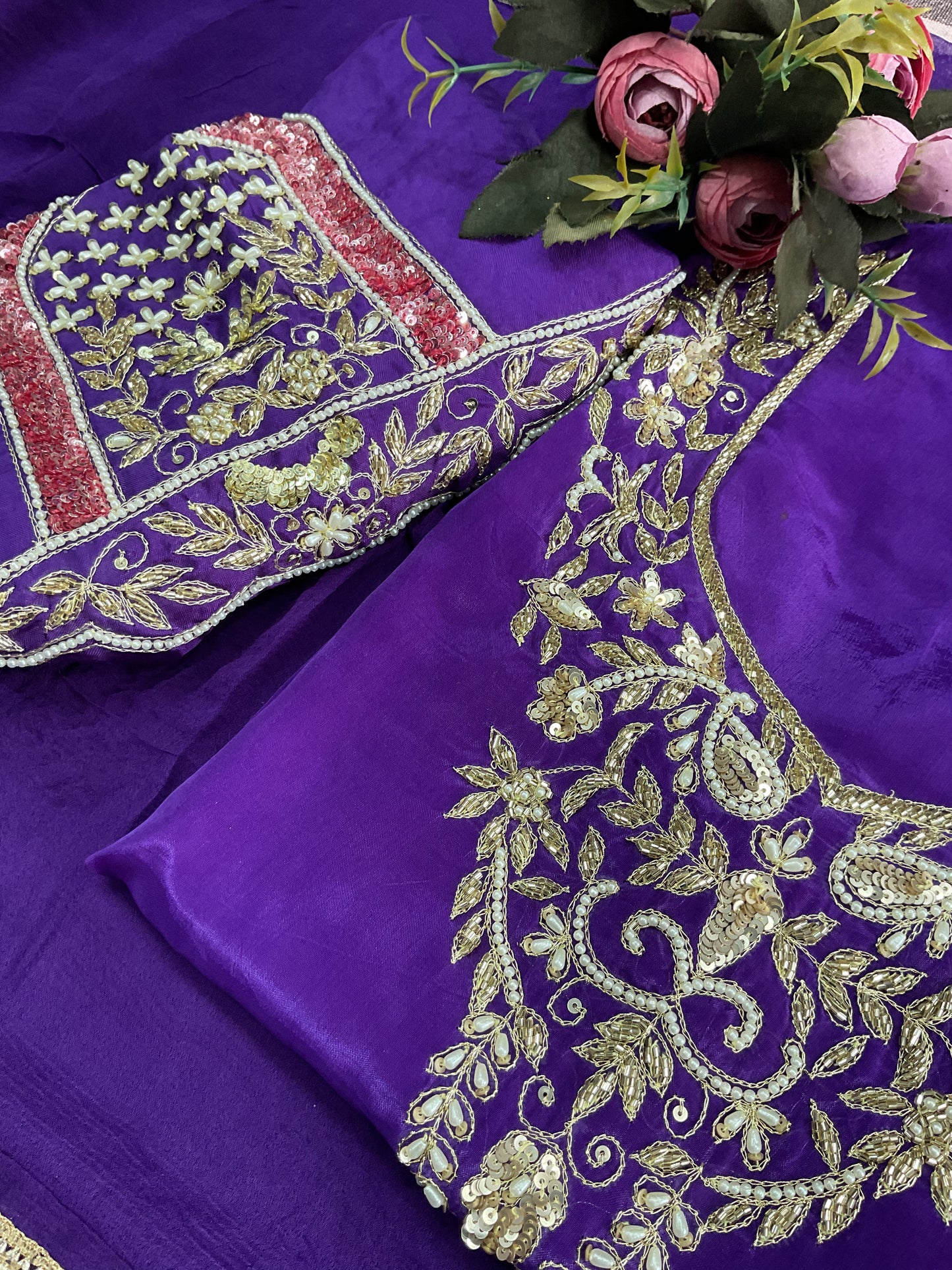 💜Glass organza 💜