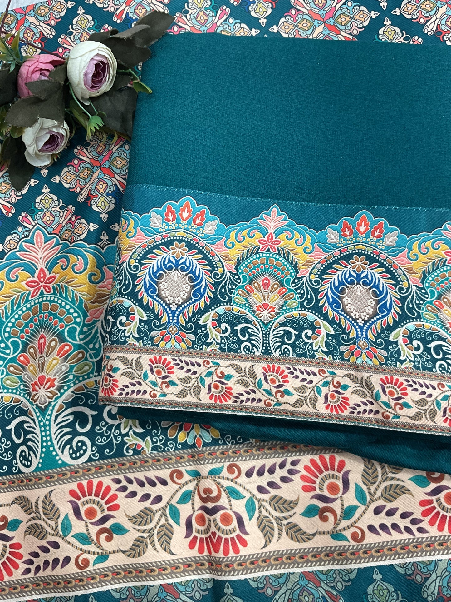 Floral pashmina ❄️