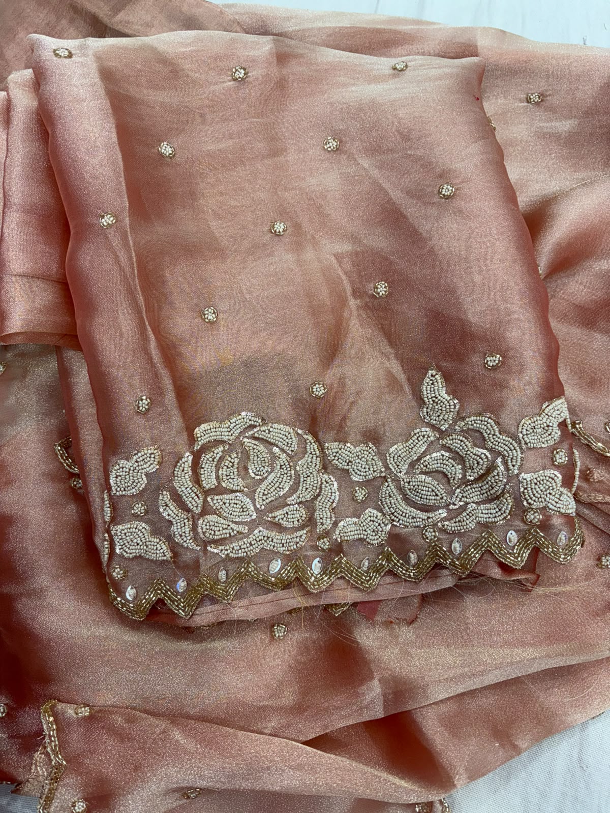 Metallic rose